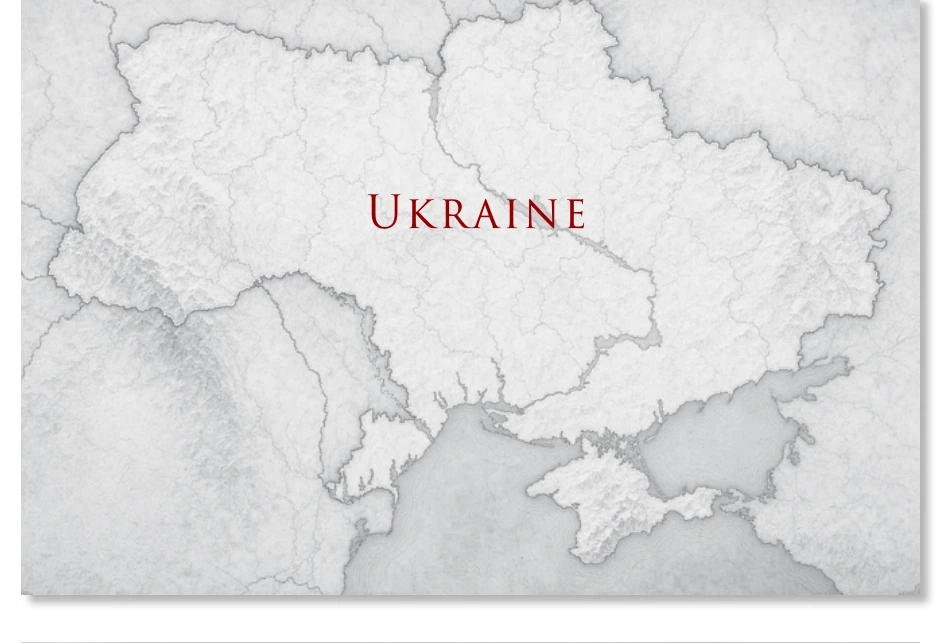 Ukraine map reproduced from The Wars of Peace